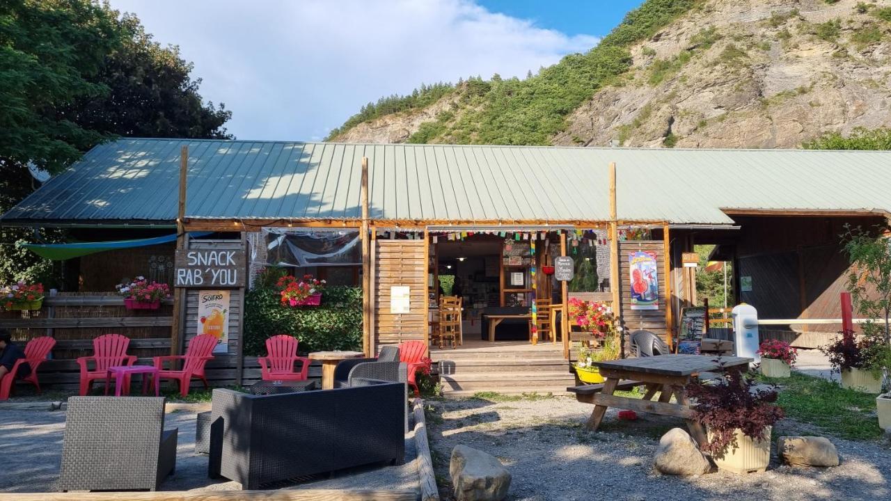Camping New Rabioux Chateauroux-les-Alpes Buitenkant foto